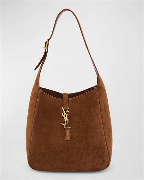 ysl suede hobo|YSL soft hobo.